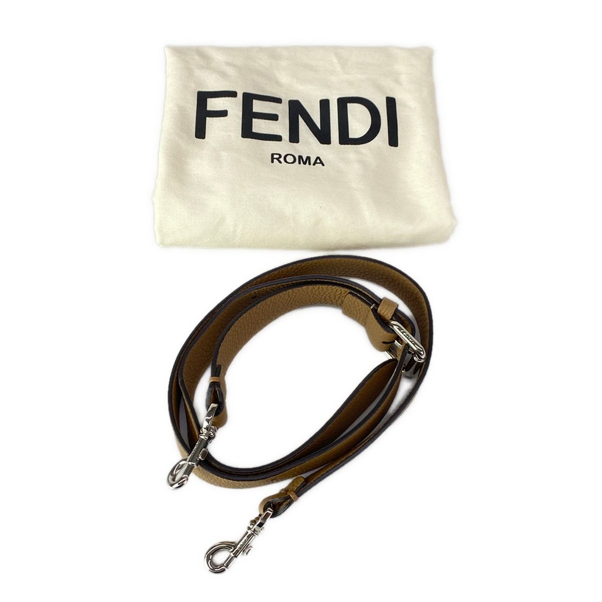 Fendi Handbag by the Way Large Selleria Brown Leather — view 7