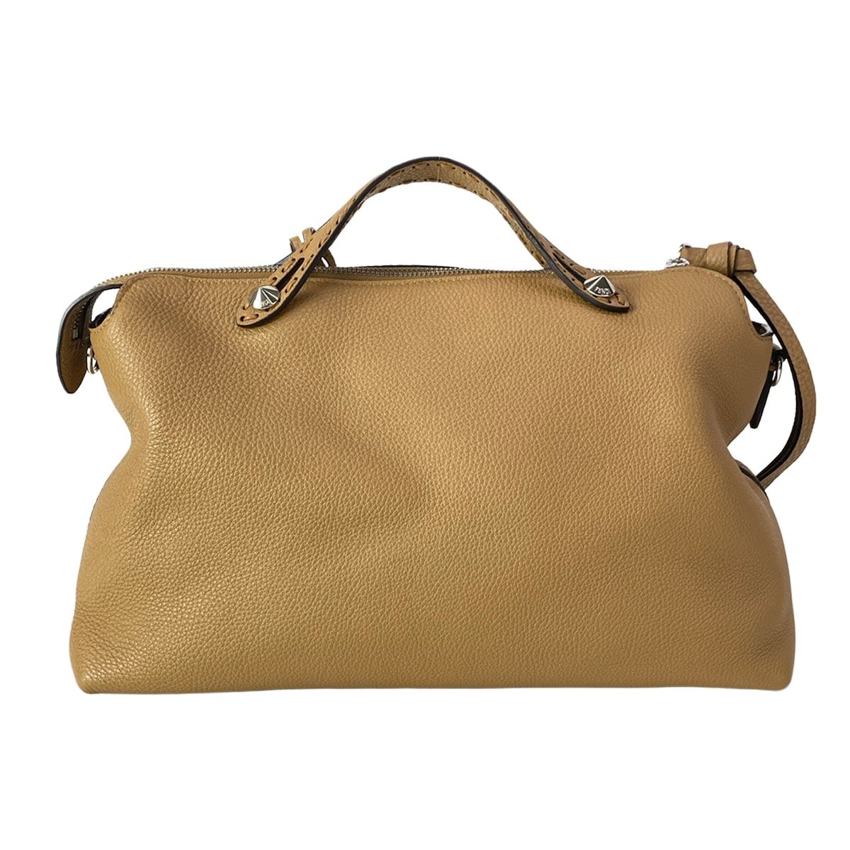 Fendi Handbag by the Way Large Selleria Brown Leather — view 3