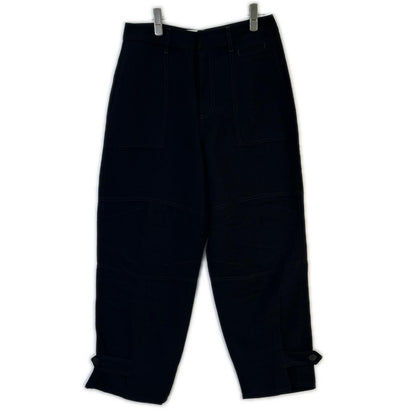 Loewe Paula's Ibiza Black Linen Blend Pants 38