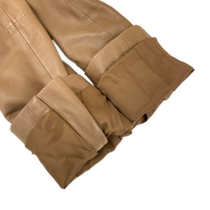 Bottega Veneta Riders Jacket 38 S Brown Long Sleeve Leather — view 7