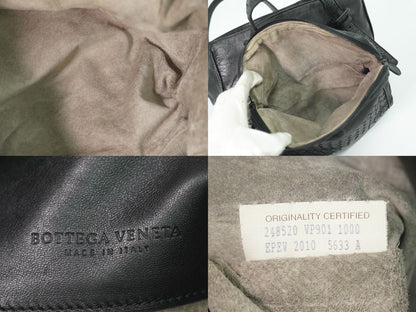 Bottega Veneta Intrecciato Tote Leather Black — view 9