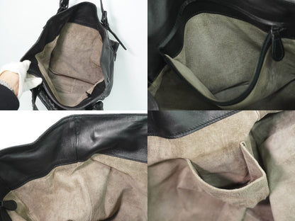 Bottega Veneta Intrecciato Tote Leather Black — view 8