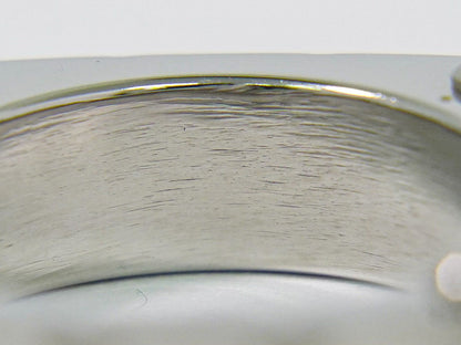 Louis Vuitton LV Ring Monogram Gold M Metal Silver — view 6