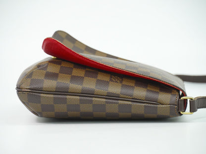 Louis Vuitton LV Musette Salsa Long Damier Ebene Shoulder Bag Pochette Brown — view 4