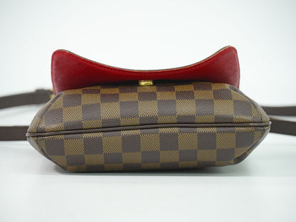 Louis Vuitton LV Musette Salsa Long Damier Ebene Shoulder Bag Pochette Brown — view 3