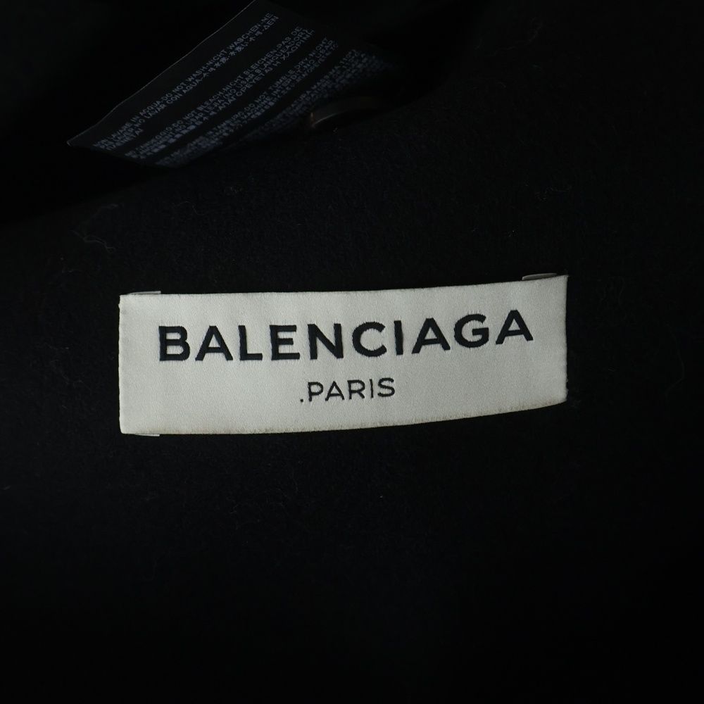 Balenciaga Wool Chester Coat Cashmere Blend Chesterfield Long — view 6