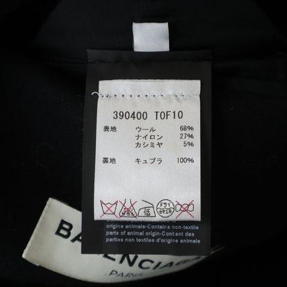 Balenciaga Wool Chester Coat Cashmere Blend Chesterfield Long — view 7