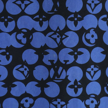 Louis Vuitton Perforated Monogram Long Sleeve Shirt Ors Blue — view 5