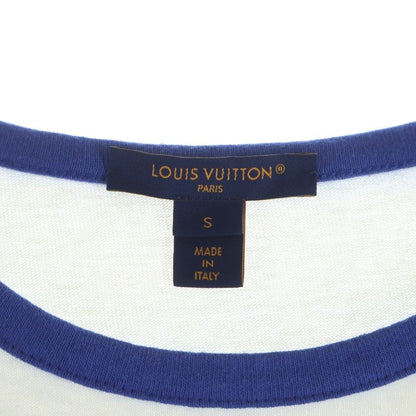 Louis Vuitton Front Logo Embroidery Sleeveless Basketball Shirt Long Dress White — view 7