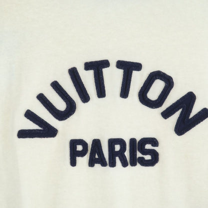 Louis Vuitton Front Logo Embroidery Sleeveless Basketball Shirt Long Dress White — view 6