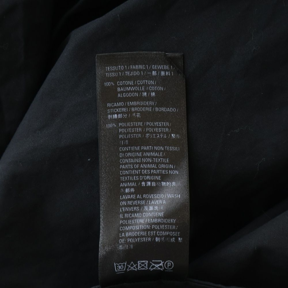 Balenciaga Quest Large Fit Shirts Oversize Front Logo Embroidery Long Sleeve — view 7