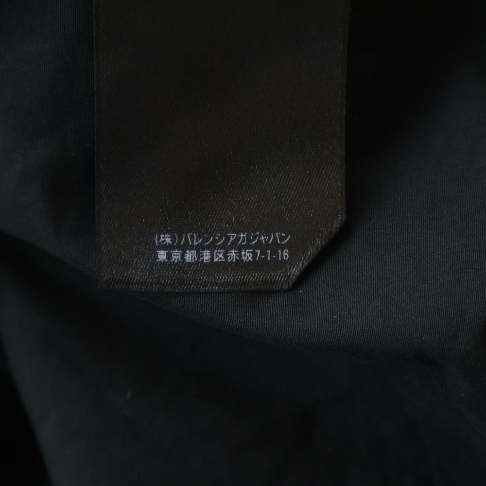 Balenciaga Quest Large Fit Shirts Oversize Front Logo Embroidery Long Sleeve — view 8