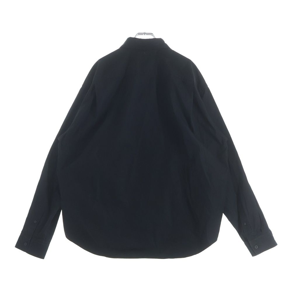 Balenciaga Quest Large Fit Shirts Oversize Front Logo Embroidery Long Sleeve — view 2