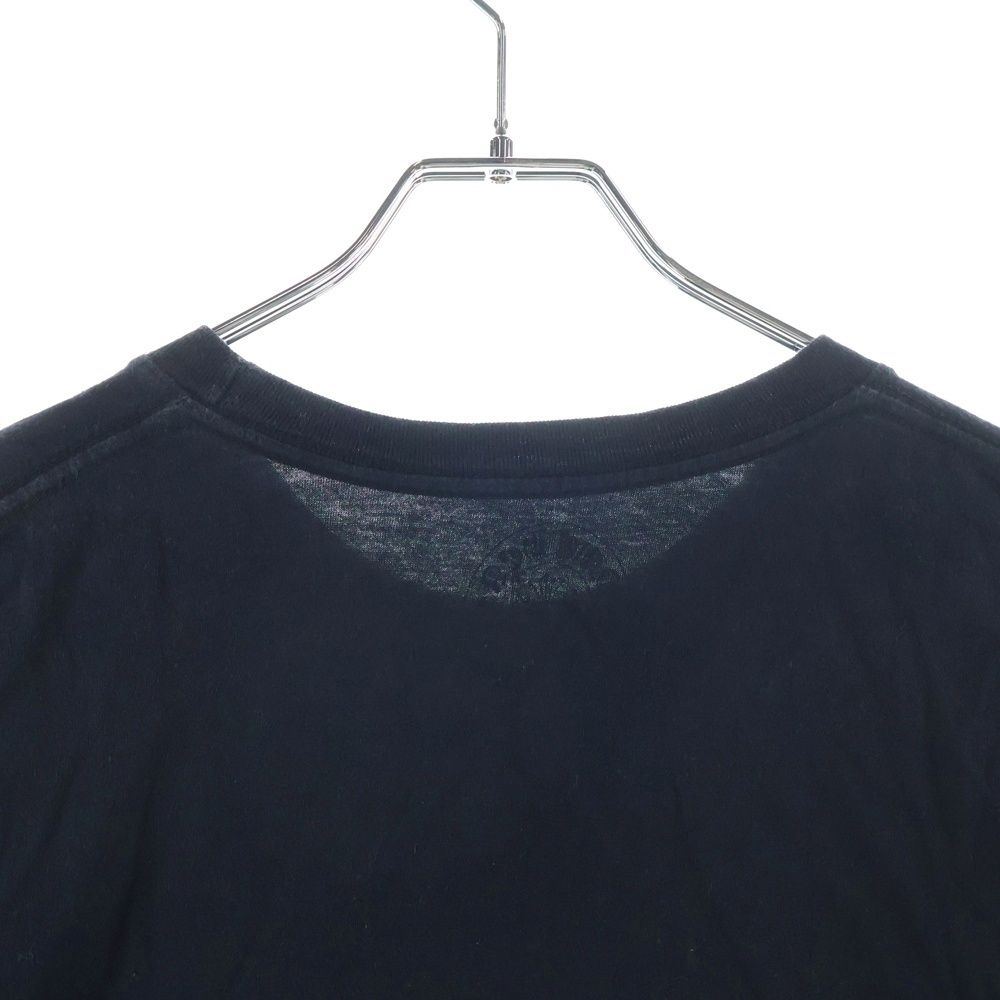 Chrome Hearts Necklogo Crew Neck Short Sleeve T-Shirt Black Brown — view 4