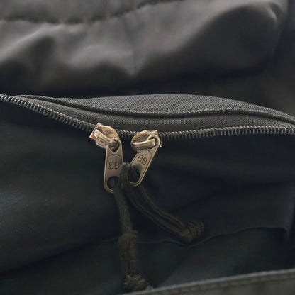 Balenciaga Explorer Patch Logo Nylon Backpack Black — view 4