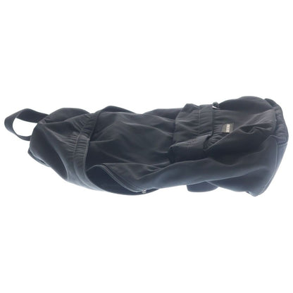 Balenciaga Explorer Patch Logo Nylon Backpack Black — view 3