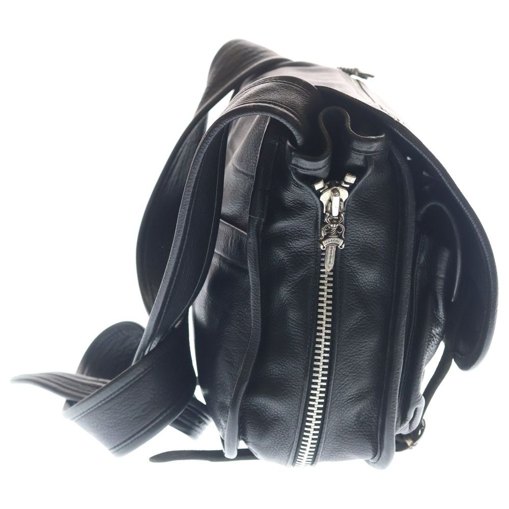 Chrome Hearts Shoulder Bag Tiny Gunslinger Strap Leather Black — view 3