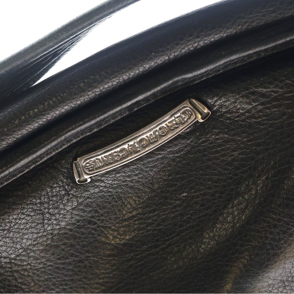 Chrome Hearts Shoulder Bag Tiny Gunslinger Strap Leather Black — view 5