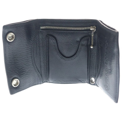 Chrome Hearts BS Button Leather Wallet Black — view 4