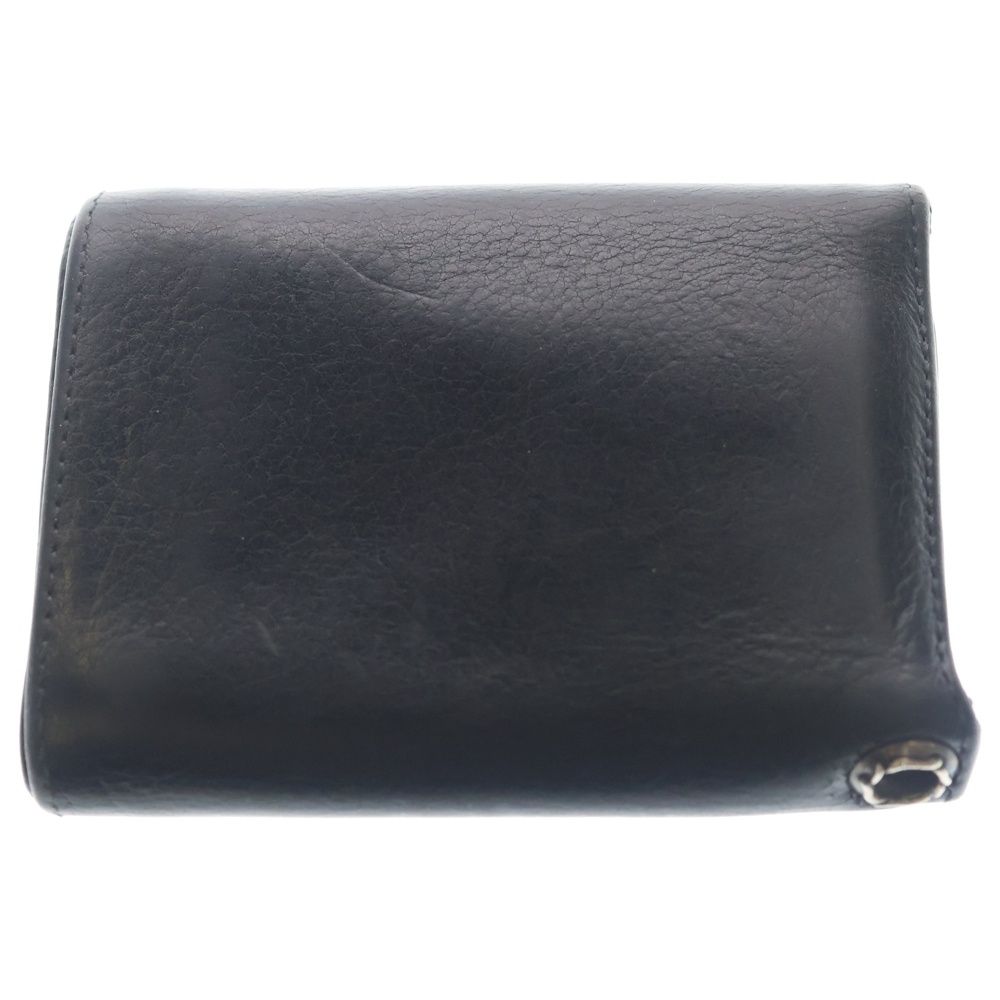 Chrome Hearts BS Button Leather Wallet Black — view 2