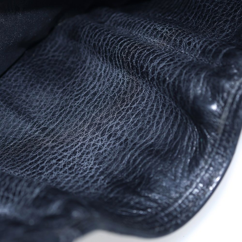 Chrome Hearts BS Button Leather Wallet Black — view 5