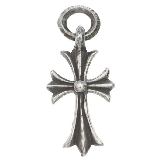 Chrome Hearts Vintage Tiny CH Cross Charm Necklace Top Silver