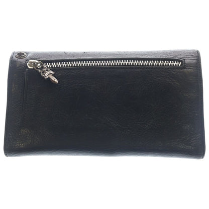Chrome Hearts Wave Leather Wallet Black — view 2