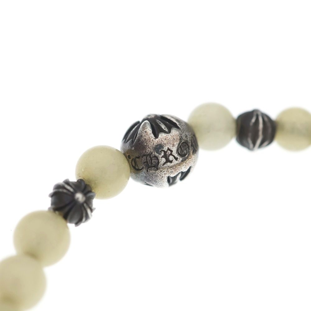 Chrome Hearts 6 mm Bead Bracelet White — view 6