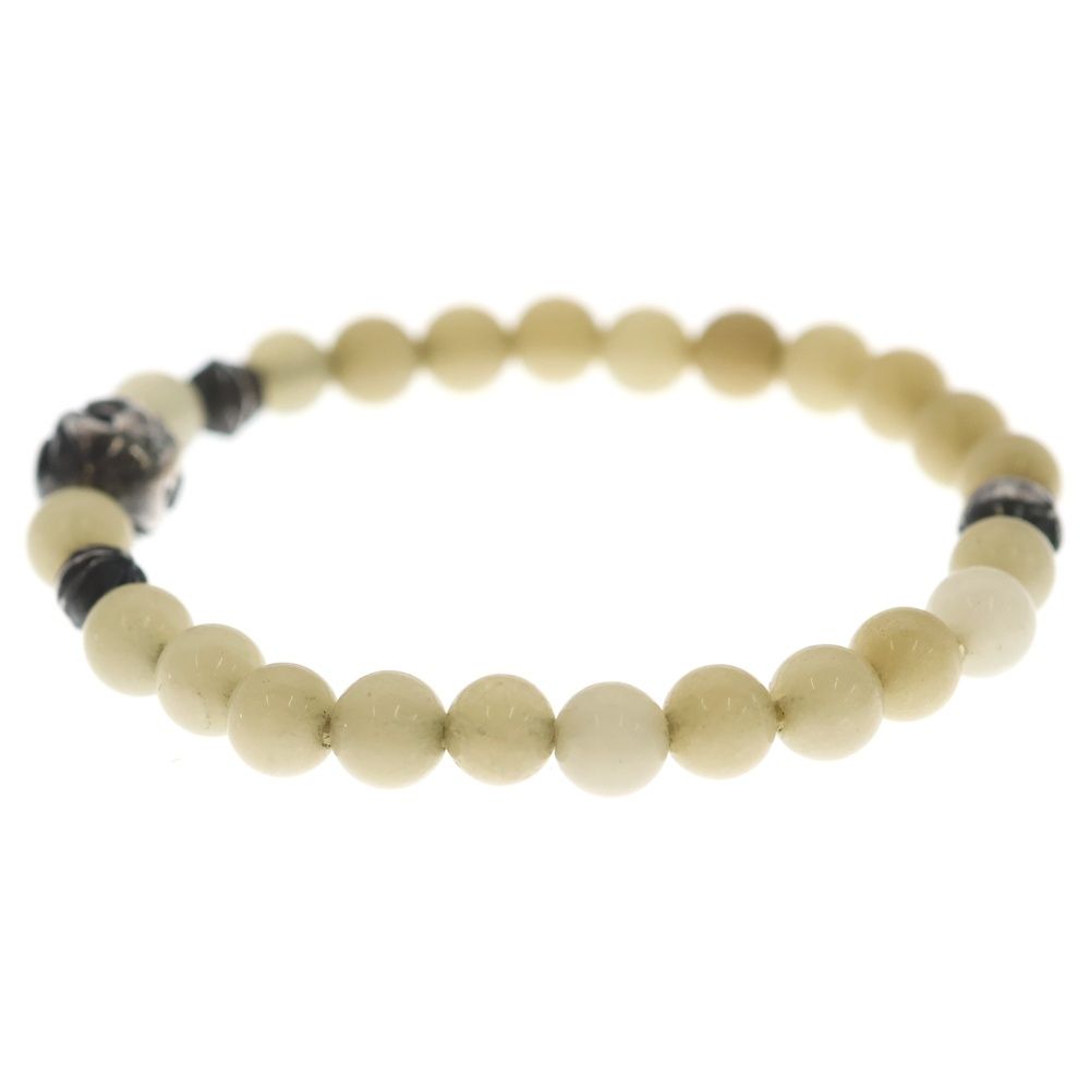 Chrome Hearts 6 mm Bead Bracelet White — view 4