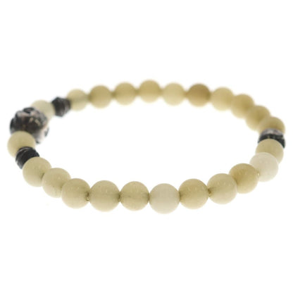 Chrome Hearts 6 mm Bead Bracelet White — view 4