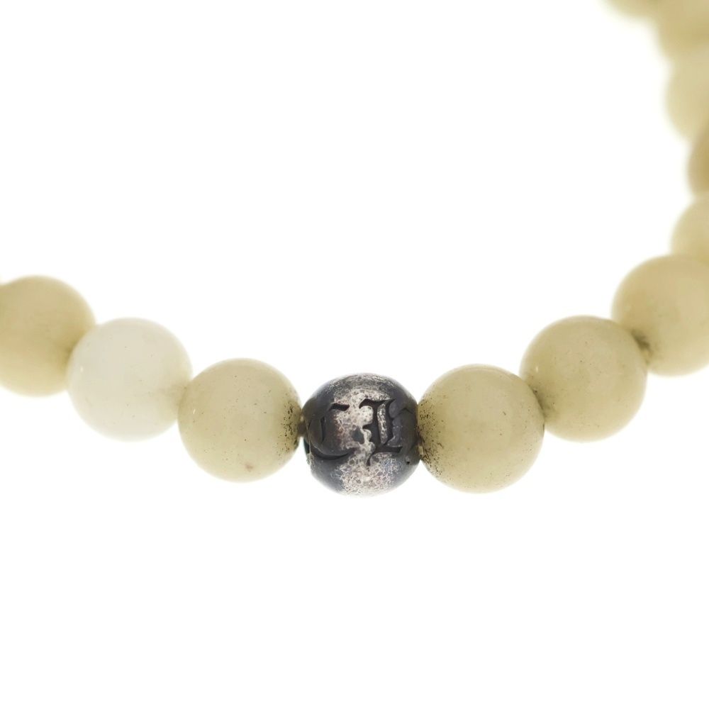 Chrome Hearts 6 mm Bead Bracelet White — view 5