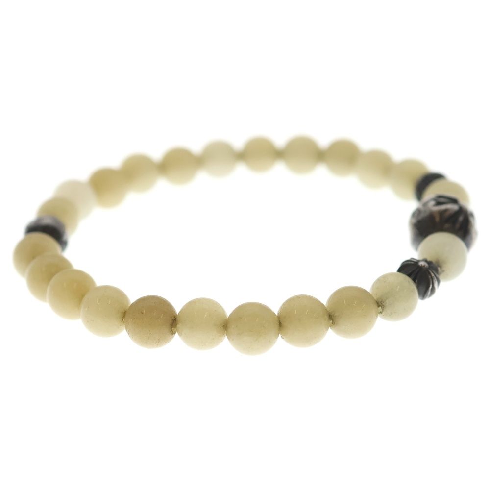 Chrome Hearts 6 mm Bead Bracelet White — view 3