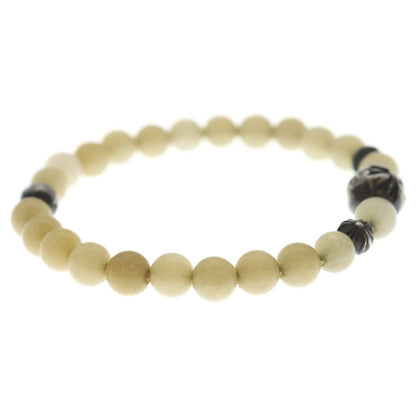 Chrome Hearts 6 mm Bead Bracelet White — view 3