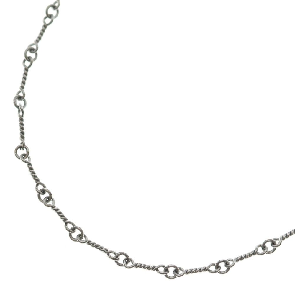 Chrome Hearts Neckchain Twist Chain Necklace White Gold