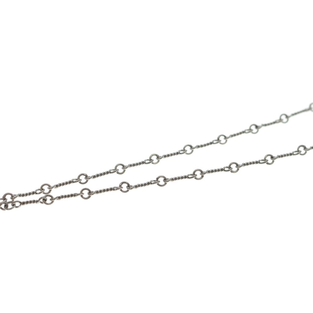 Chrome Hearts Neckchain Twist Chain Necklace White Gold — view 4