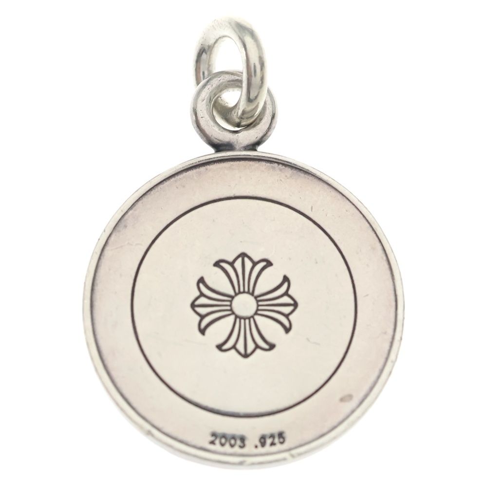 Chrome Hearts Chrm Angl Mdl V2 Angel Medal Charm Pendant Top Silver — view 2