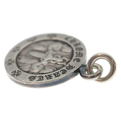 Chrome Hearts Chrm Angl Mdl V2 Angel Medal Charm Pendant Top Silver — view 6