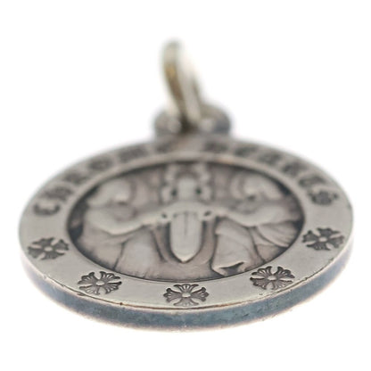 Chrome Hearts Chrm Angl Mdl V2 Angel Medal Charm Pendant Top Silver — view 5