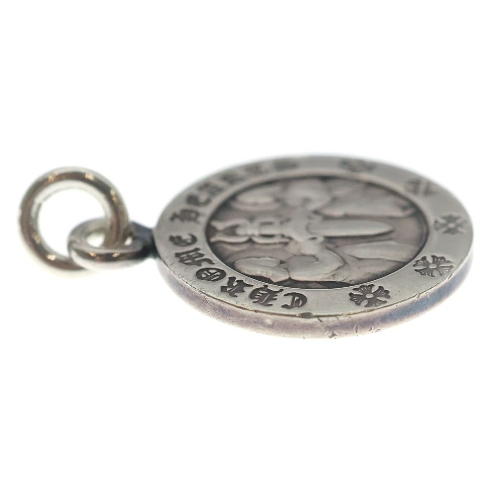 Chrome Hearts Chrm Angl Mdl V2 Angel Medal Charm Pendant Top Silver — view 4