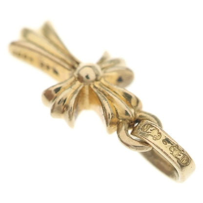 Chrome Hearts 22k Crs Baby Fat Cross Pendant Top Gold — view 5