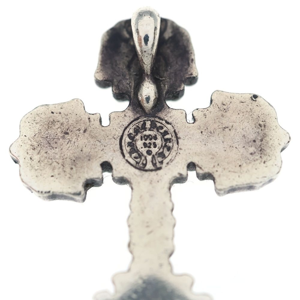 Chrome Hearts Filig Cross Xsm LB Filigree XS Necklace Silver — view 5