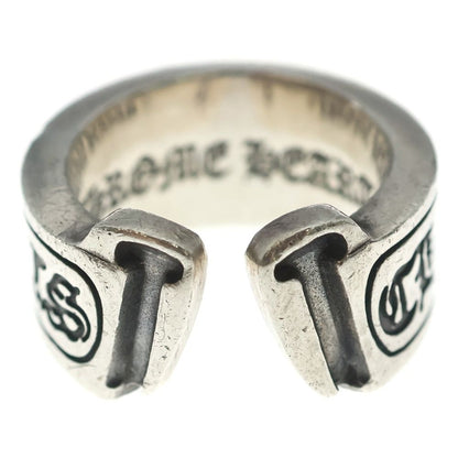 Chrome Hearts LG Scroll Label Ring Silver — view 2