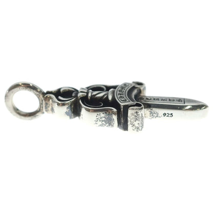 Chrome Hearts Double Dagger Daga Pendant Top Silver — view 4