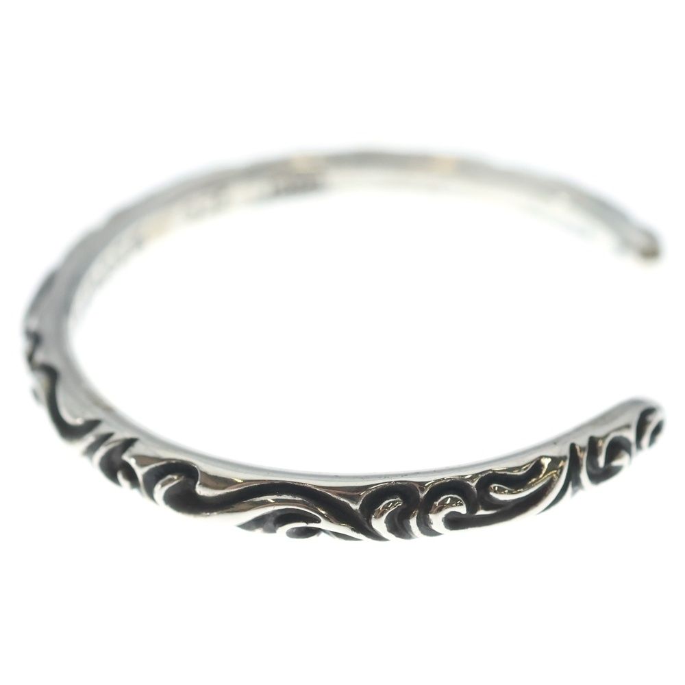 Chrome Hearts Bangle Scroll Band Bracelet Silver — view 4
