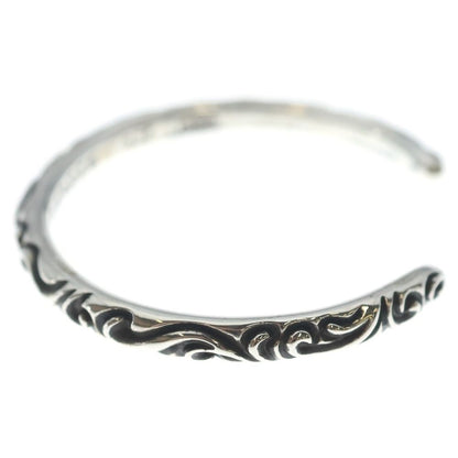 Chrome Hearts Bangle Scroll Band Bracelet Silver — view 4