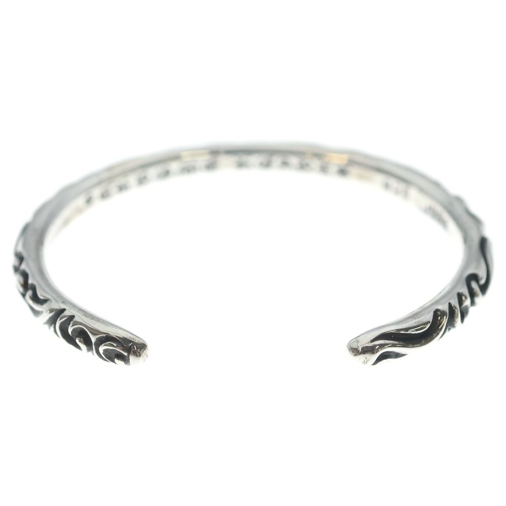 Chrome Hearts Bangle Scroll Band Bracelet Silver — view 2