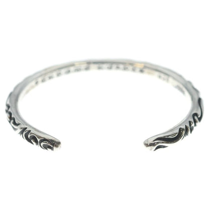 Chrome Hearts Bangle Scroll Band Bracelet Silver — view 2