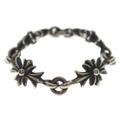 Chrome Hearts Tny CH Pls Tiny Ech Plus Ring Silver — view 3