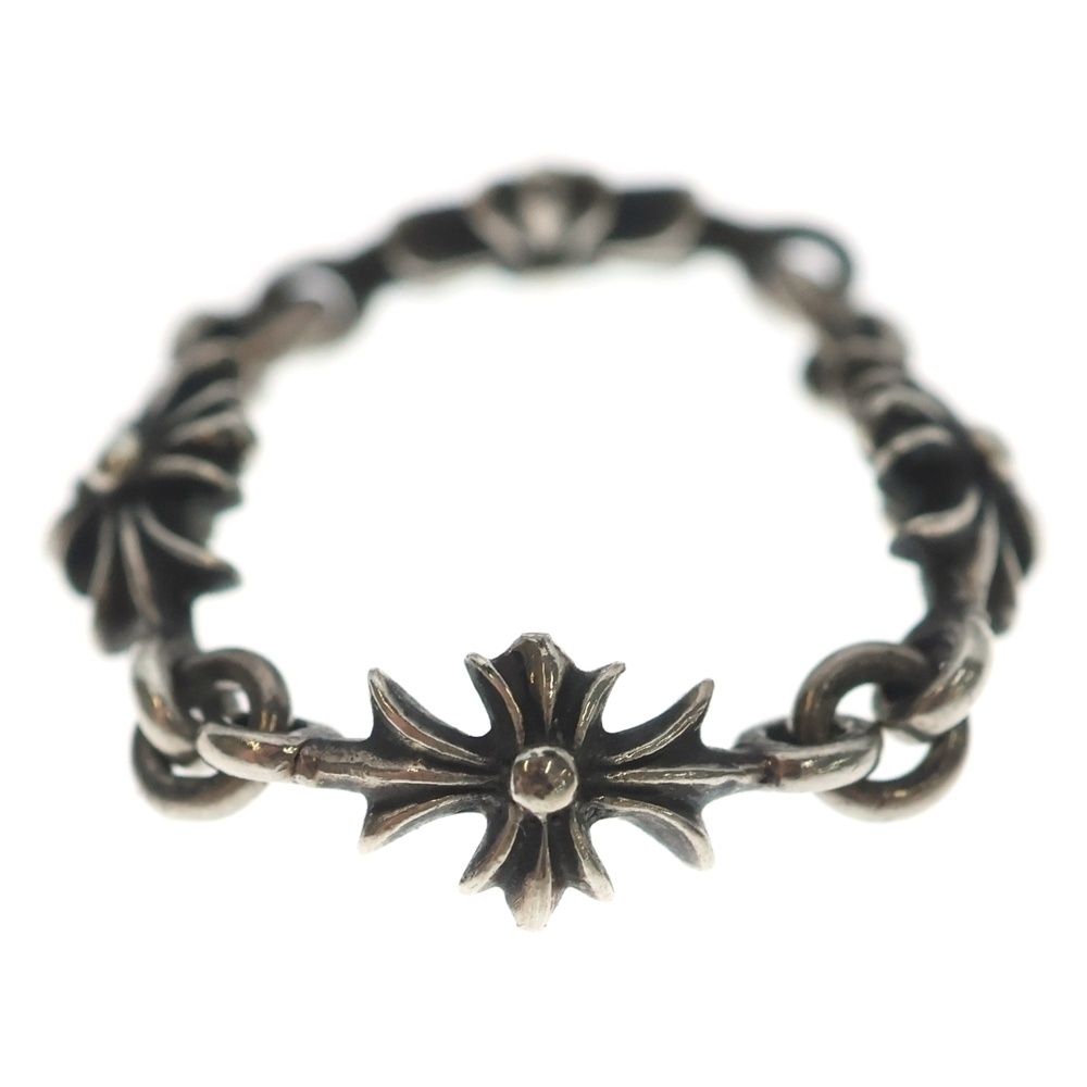 Chrome Hearts Tny CH Pls Tiny Ech Plus Ring Silver — view 2