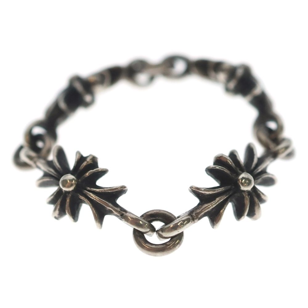 Chrome Hearts Tny CH Pls Tiny Ech Plus Ring Silver — view 4